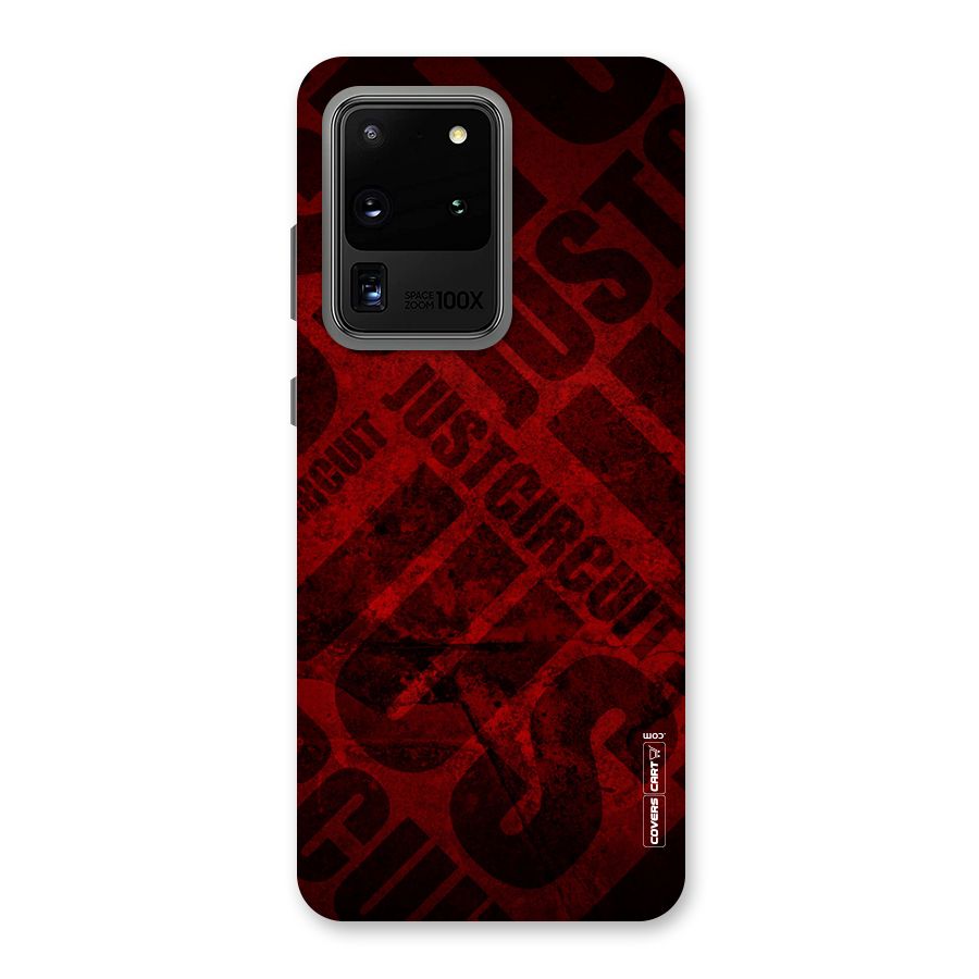Just Circuit Back Case for Galaxy S20 Ultra