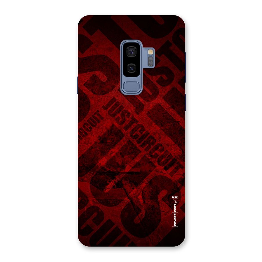 Just Circuit Back Case for Galaxy S9 Plus