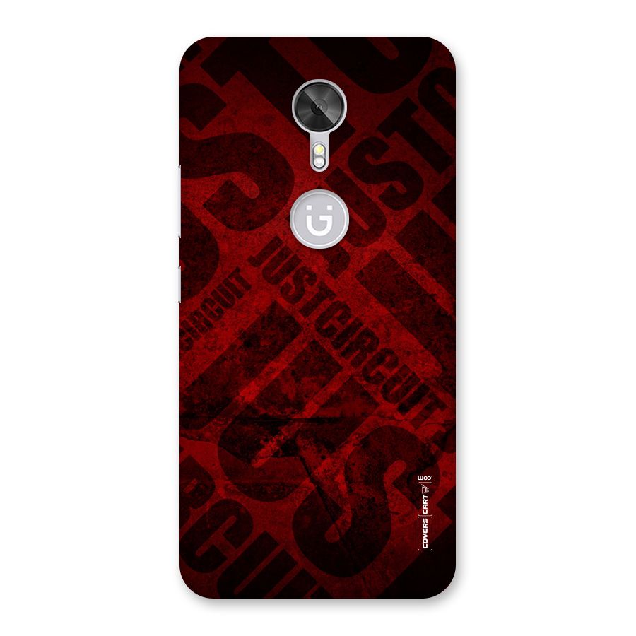 Just Circuit Back Case for Gionee A1