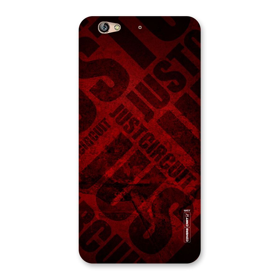 Just Circuit Back Case for Gionee S6