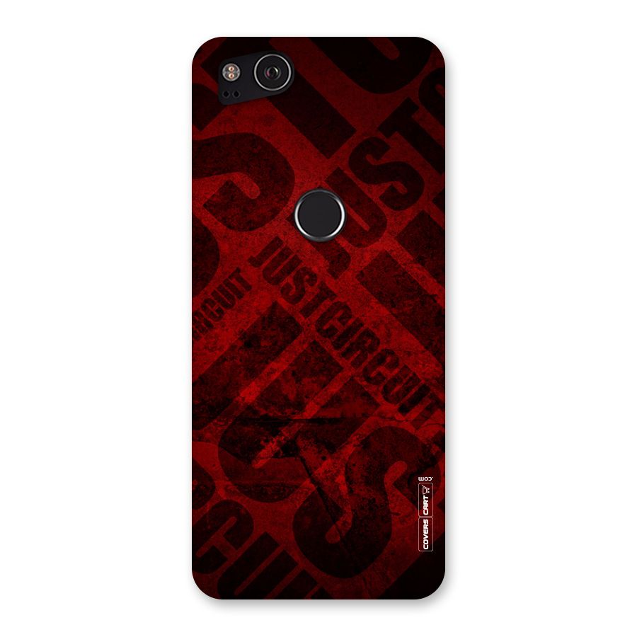 Just Circuit Back Case for Google Pixel 2