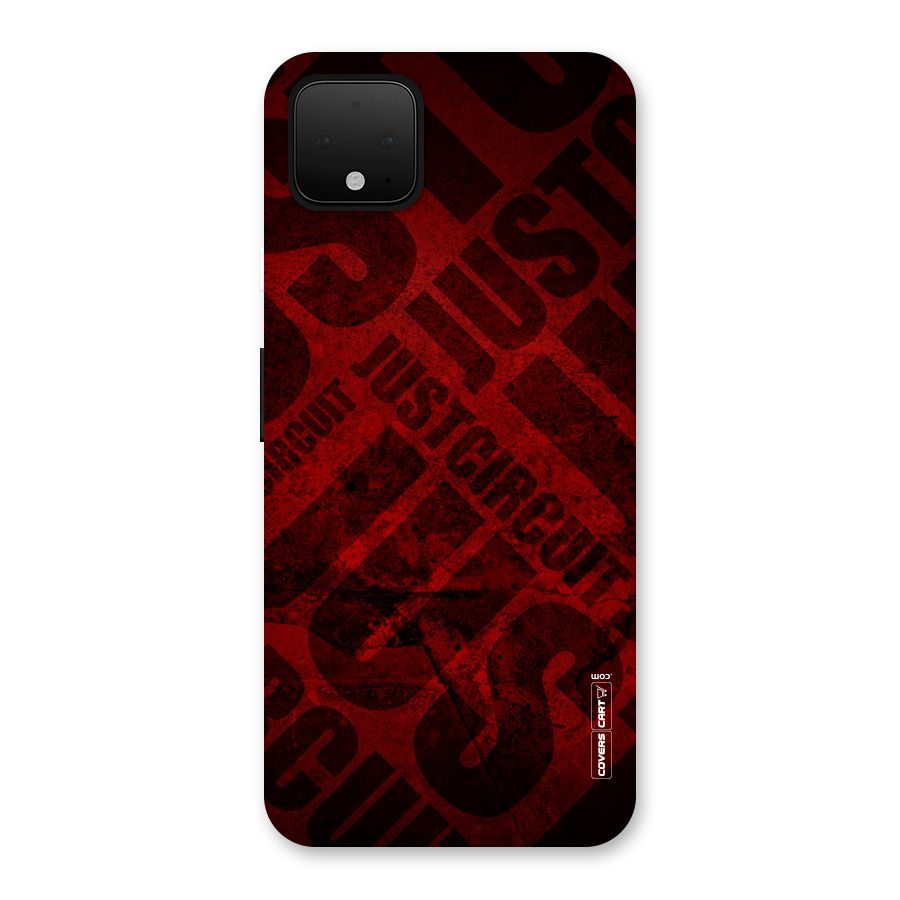 Just Circuit Back Case for Google Pixel 4 XL