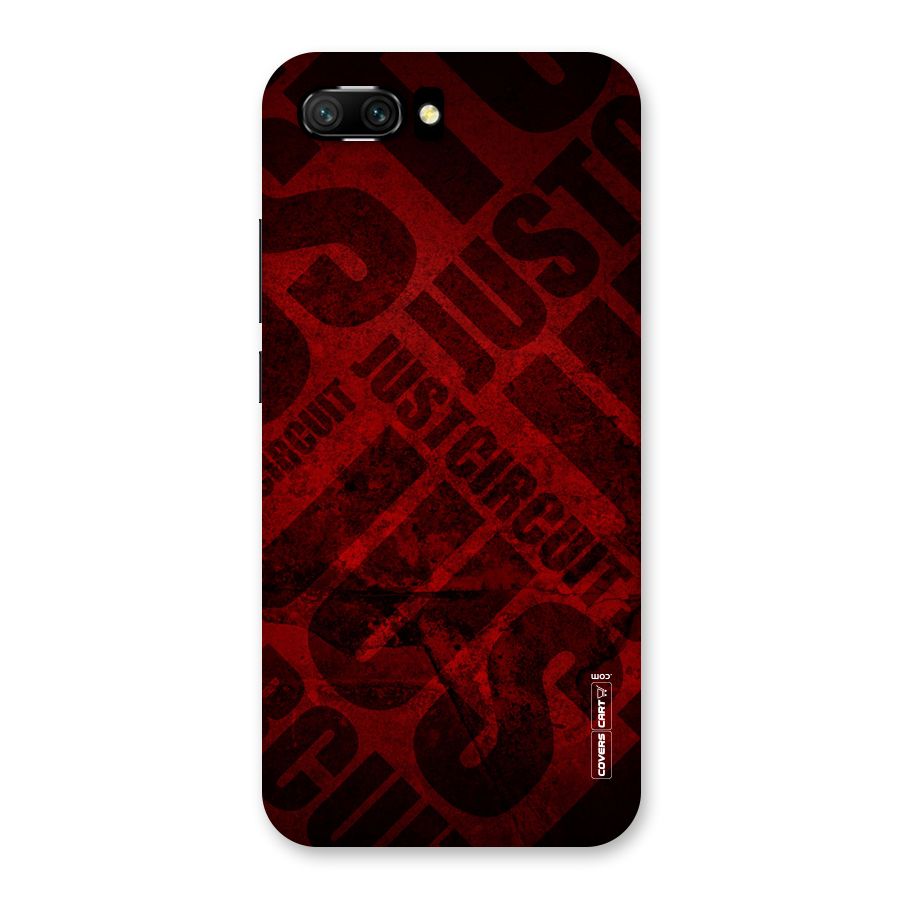 Just Circuit Back Case for Honor 10
