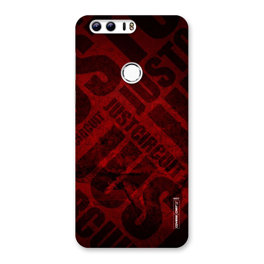 Just Circuit Back Case for Honor 8