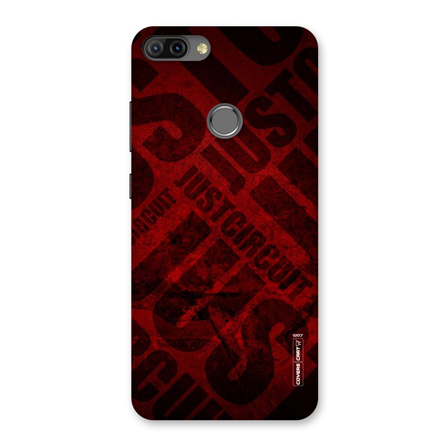 Just Circuit Back Case for Infinix Hot 6 Pro
