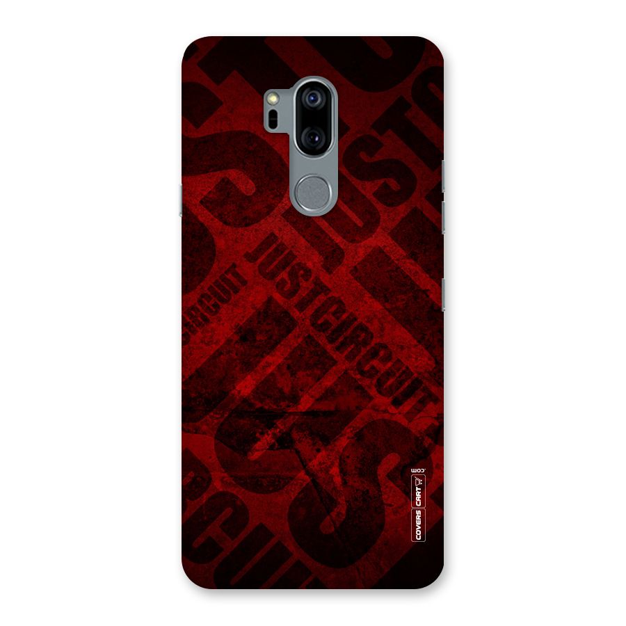 Just Circuit Back Case for LG G7