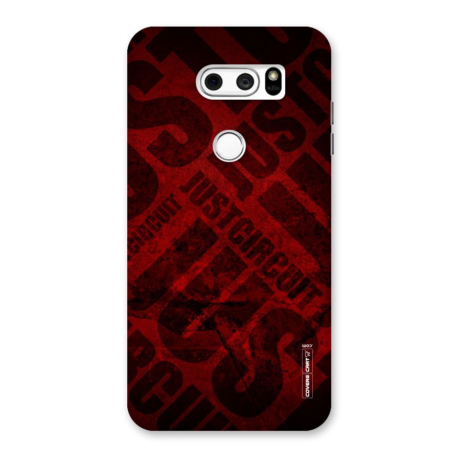 Just Circuit Back Case for LG V30