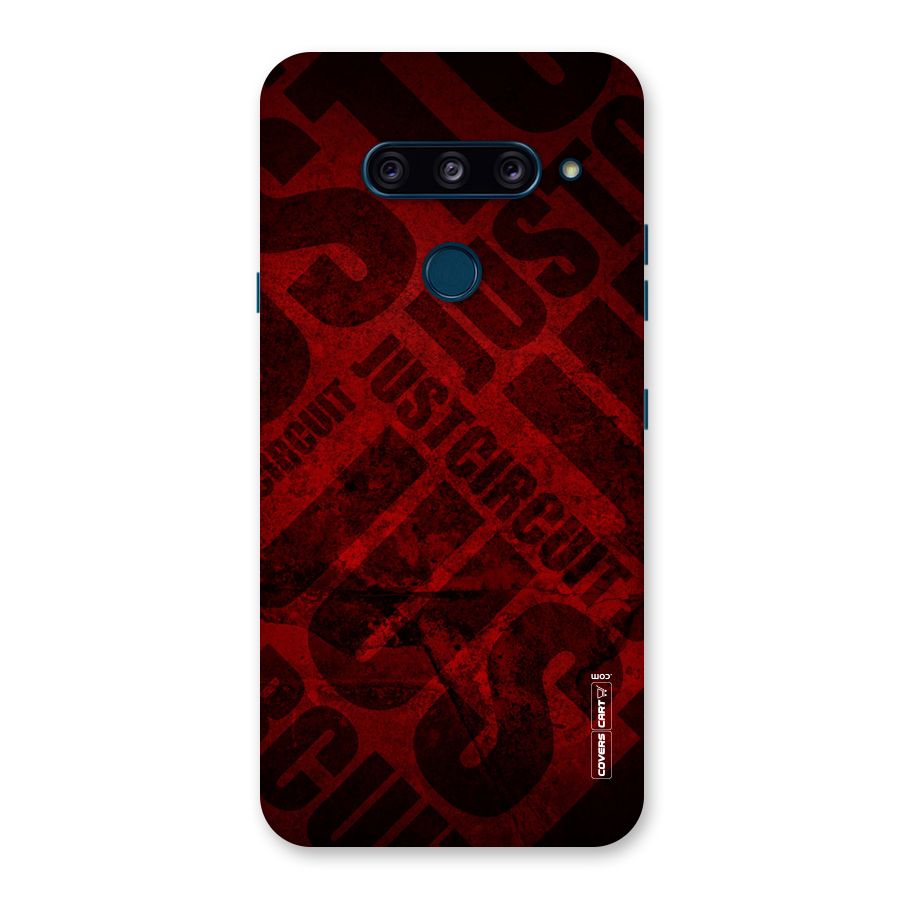 Just Circuit Back Case for LG  V40 ThinQ