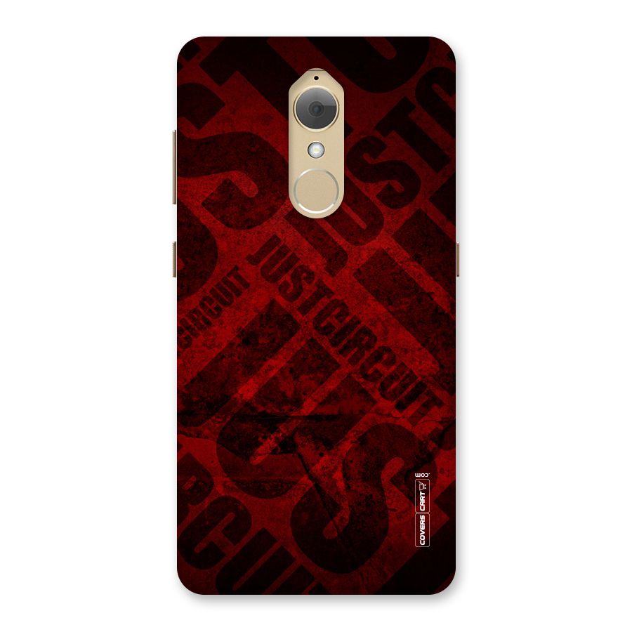 Just Circuit Back Case for Lenovo K8