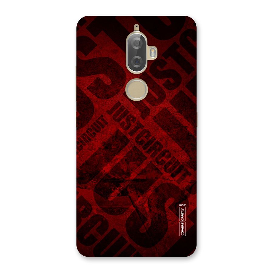 Just Circuit Back Case for Lenovo K8 Plus