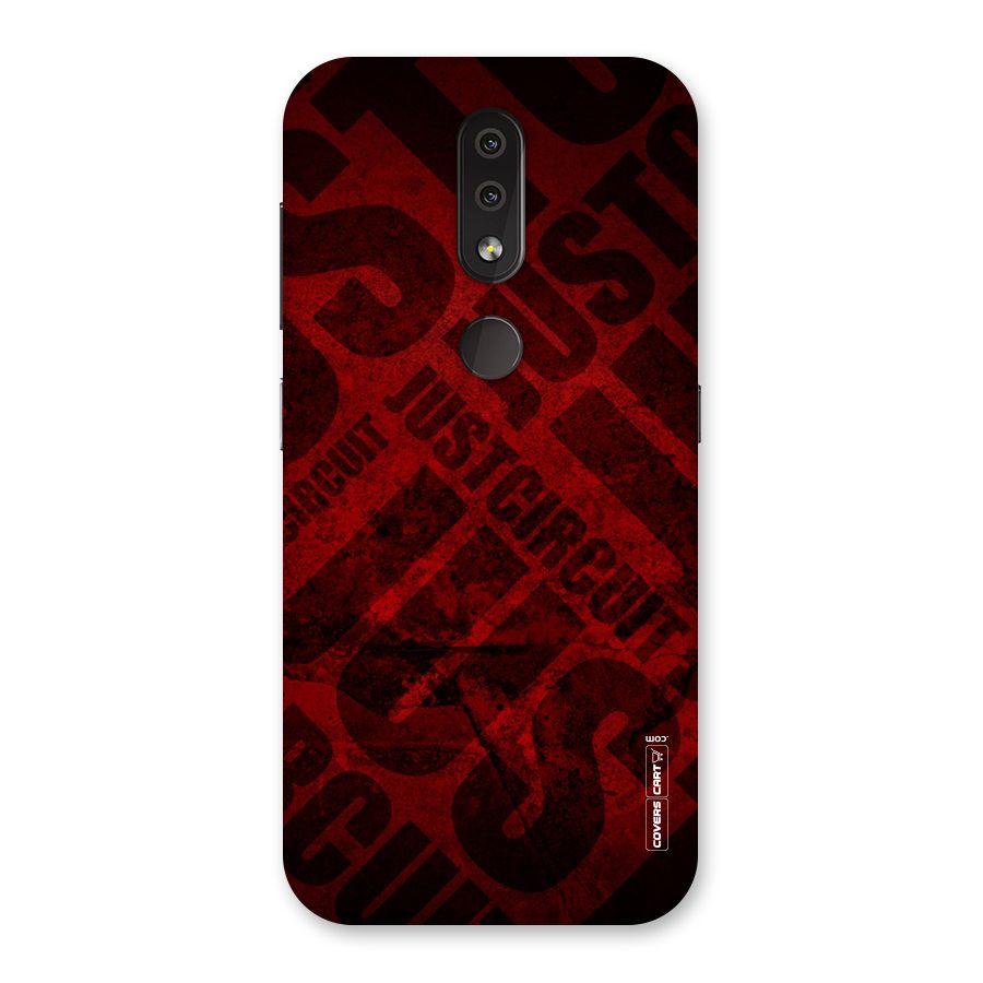 Just Circuit Back Case for Nokia 4.2