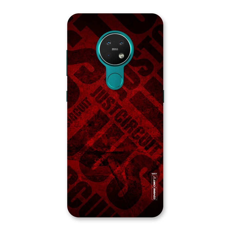 Just Circuit Back Case for Nokia 7.2