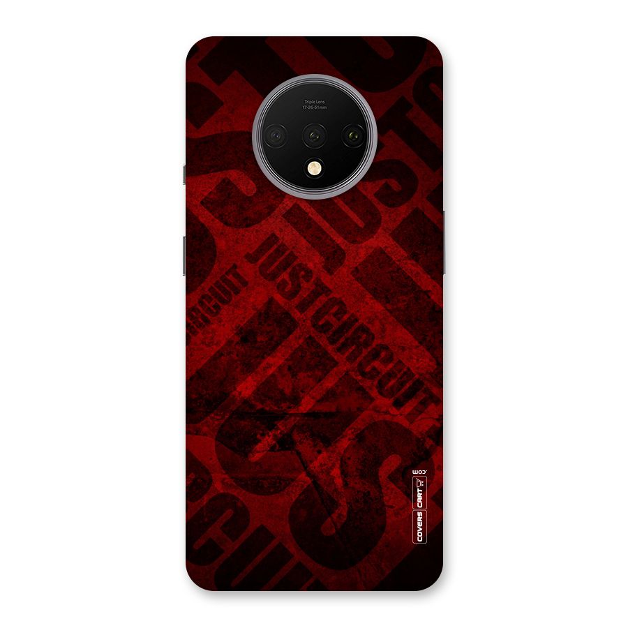 Just Circuit Back Case for OnePlus 7T