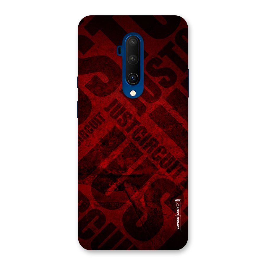 Just Circuit Back Case for OnePlus 7T Pro