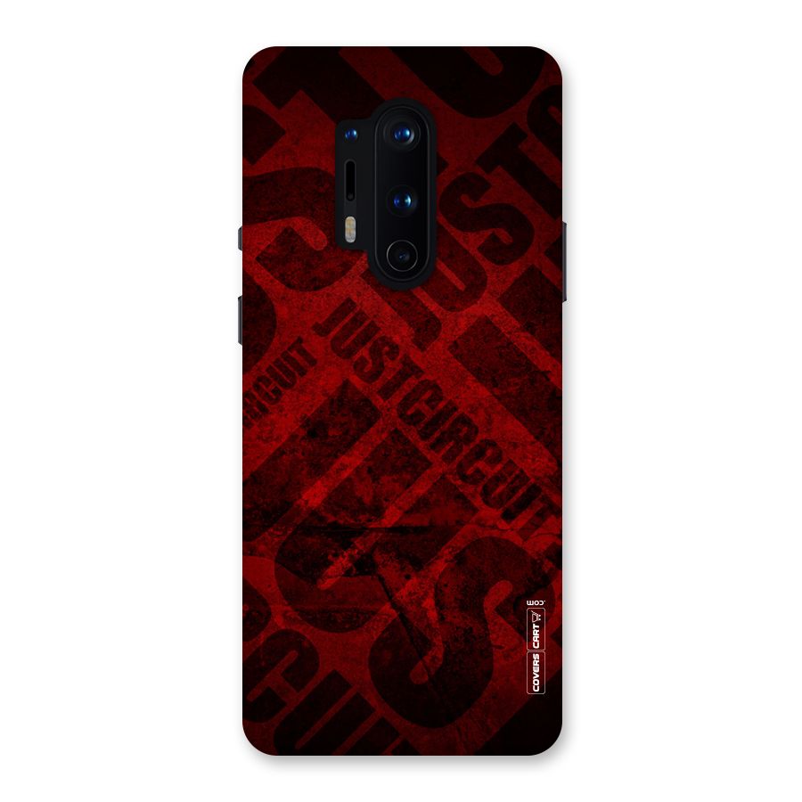 Just Circuit Back Case for OnePlus 8 Pro