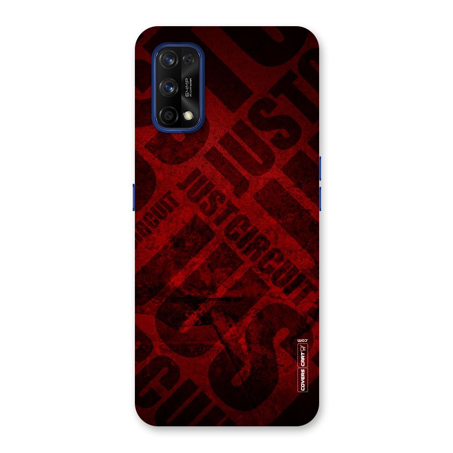 Just Circuit Back Case for Realme 7 Pro