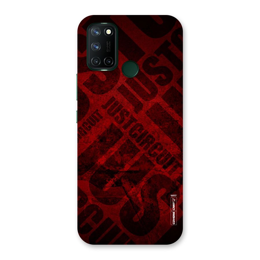 Just Circuit Back Case for Realme 7i