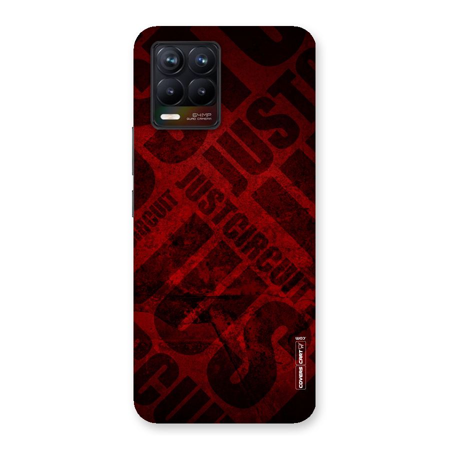 Just Circuit Back Case for Realme 8