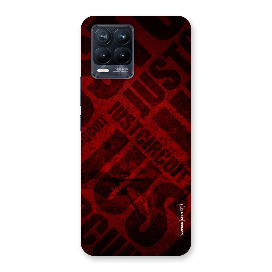 Just Circuit Back Case for Realme 8 Pro