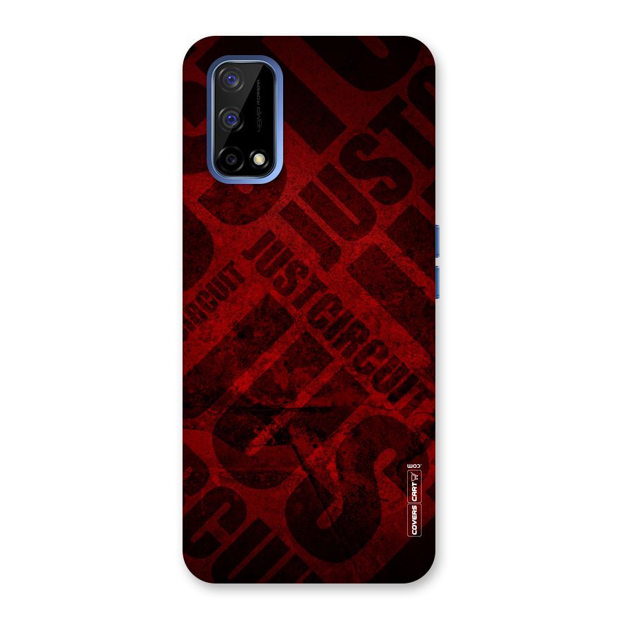 Just Circuit Back Case for Realme Narzo 30 Pro