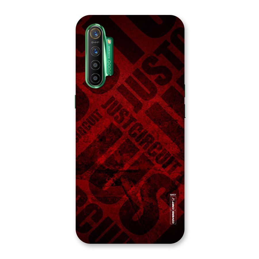 Just Circuit Back Case for Realme X2