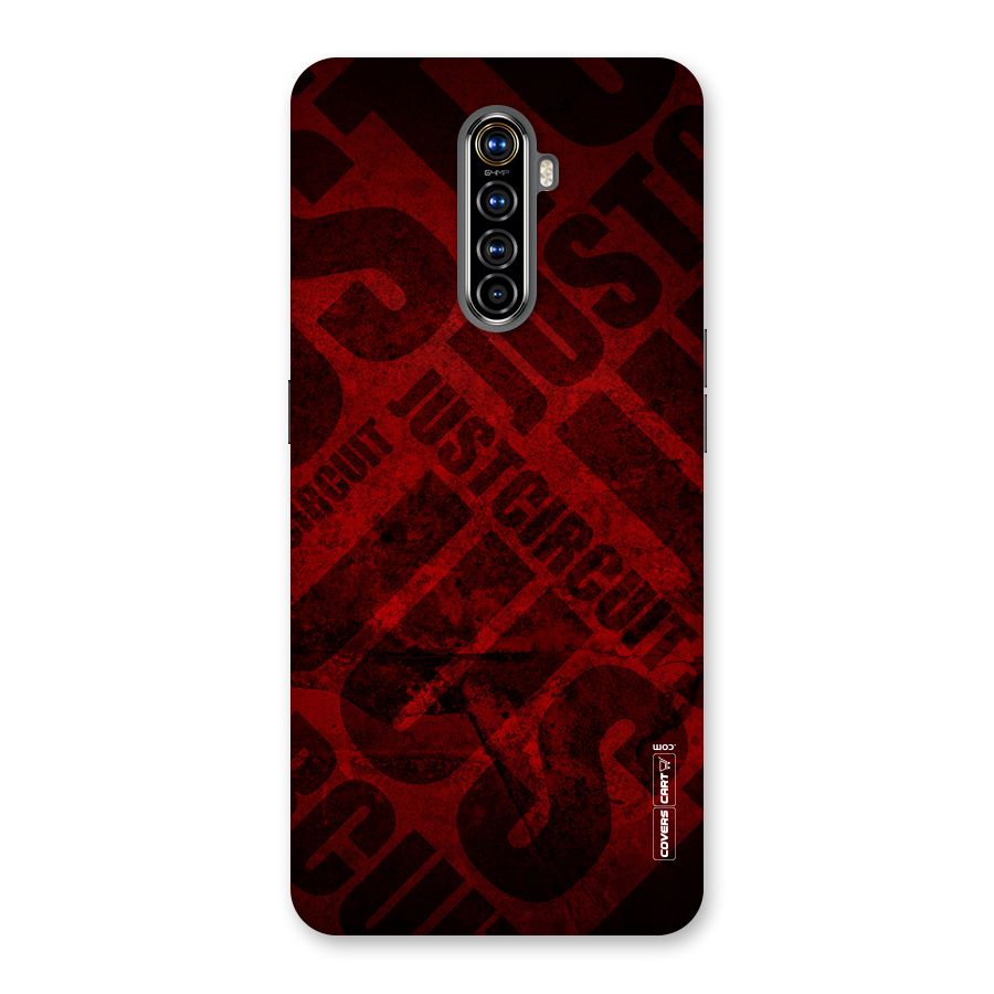 Just Circuit Back Case for Realme X2 Pro