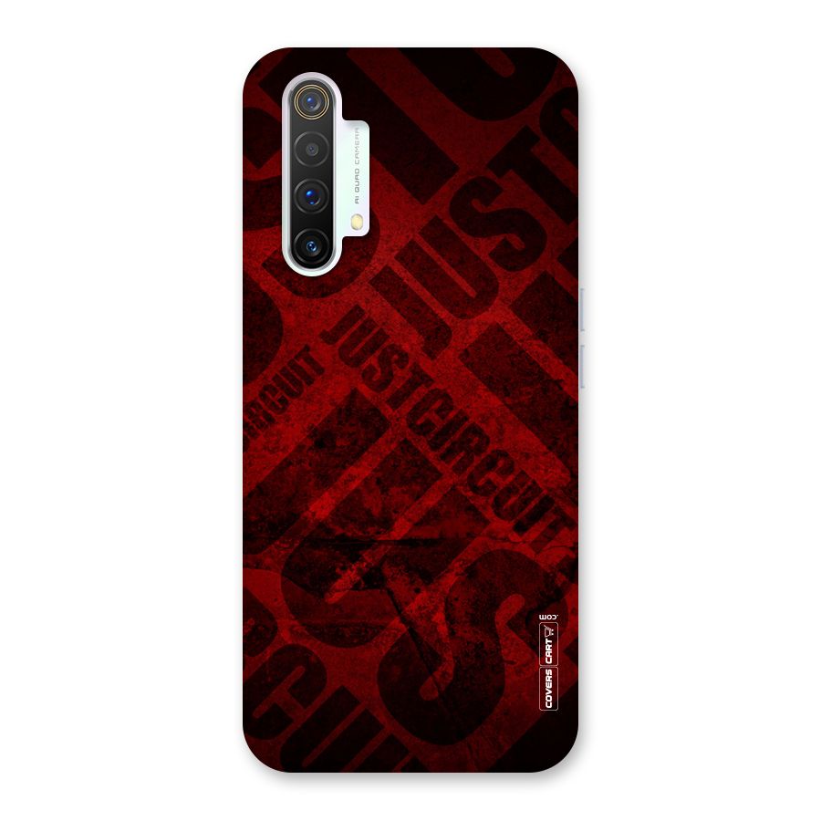Just Circuit Back Case for Realme X3