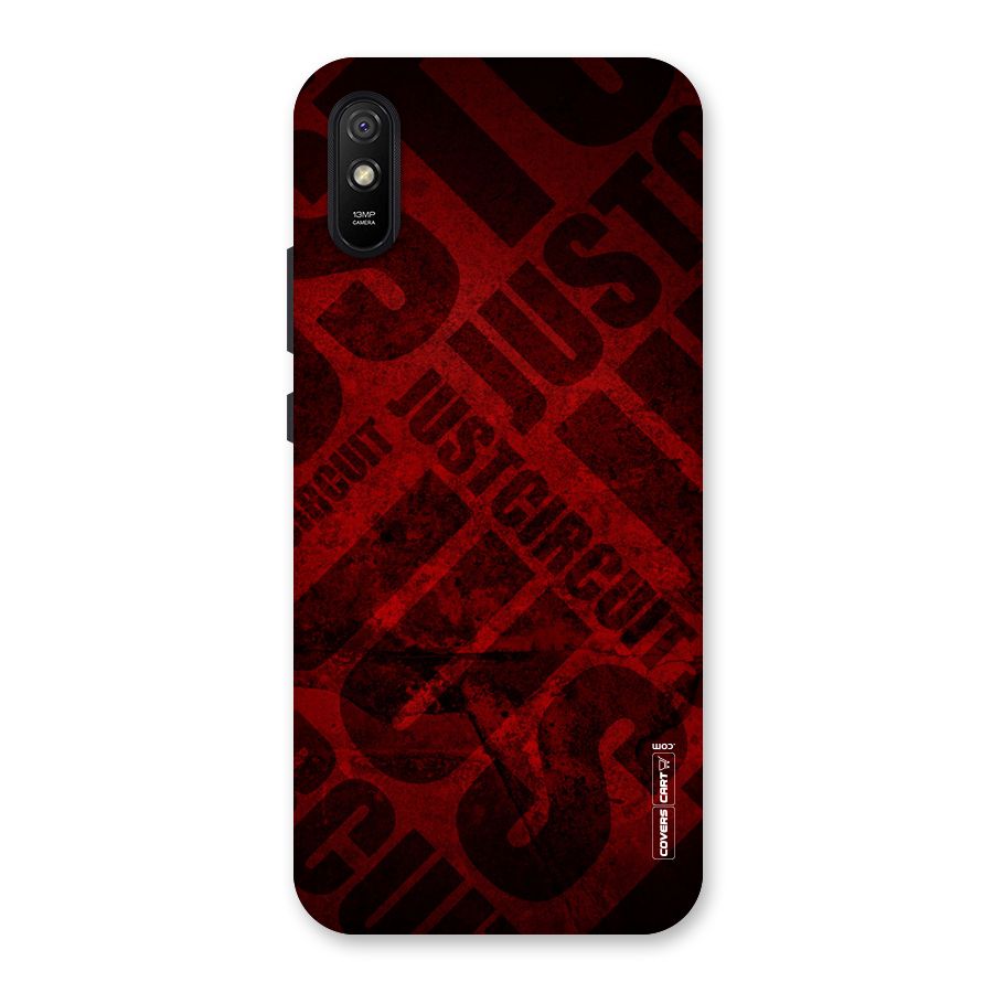 Just Circuit Back Case for Redmi 9A