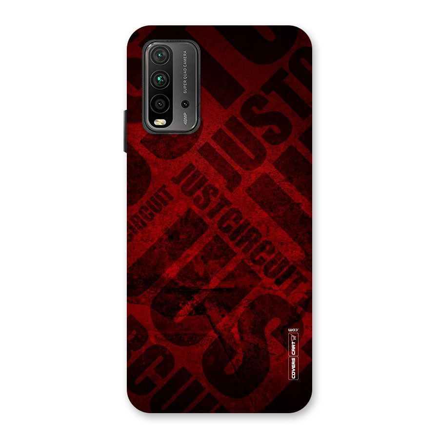 Just Circuit Back Case for Redmi 9 Power