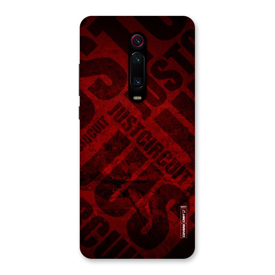 Just Circuit Back Case for Redmi K20