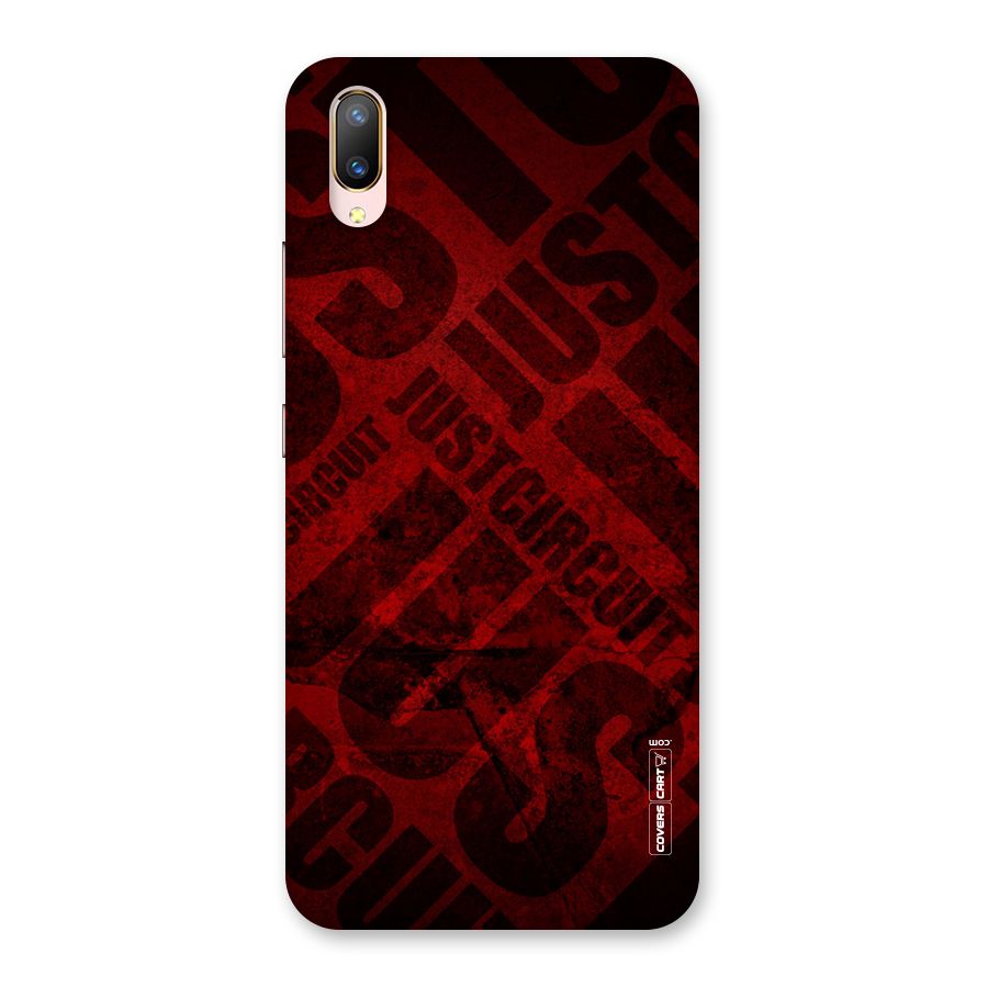 Just Circuit Back Case for Vivo V11 Pro