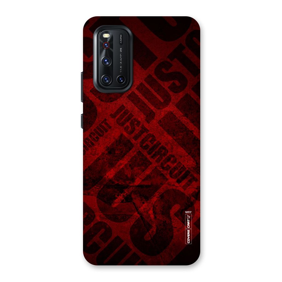 Just Circuit Back Case for Vivo V19