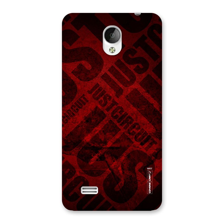 Just Circuit Back Case for Vivo Y21