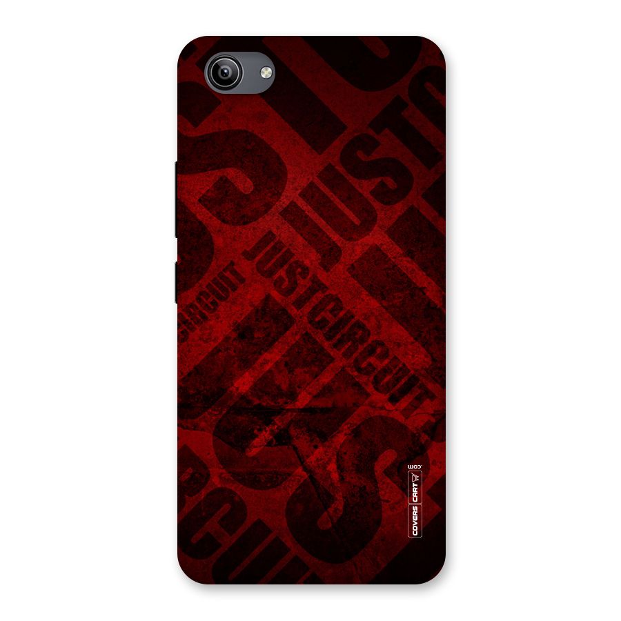 Just Circuit Back Case for Vivo Y81i