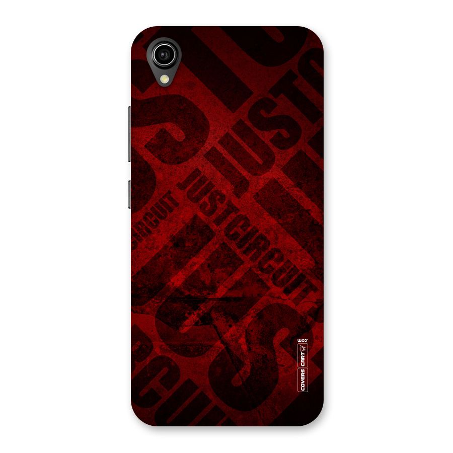 Just Circuit Back Case for Vivo Y90