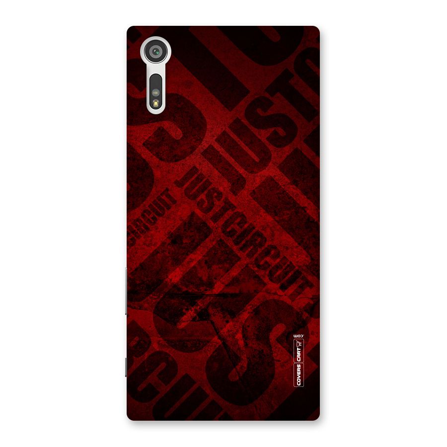 Just Circuit Back Case for Xperia XZ