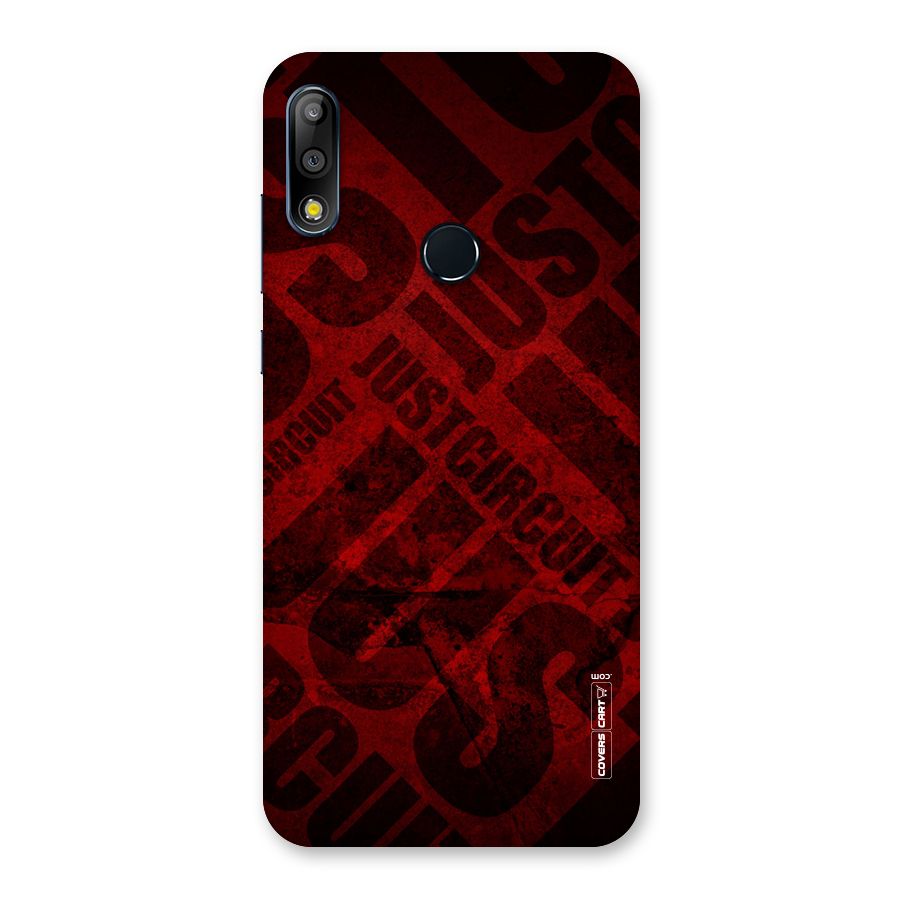 Just Circuit Back Case for Zenfone Max Pro M2