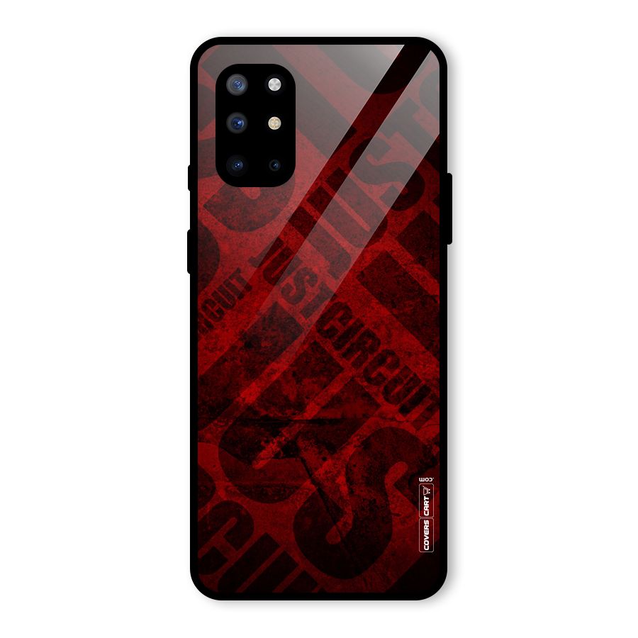 Just Circuit Glass Back Case for OnePlus 8T