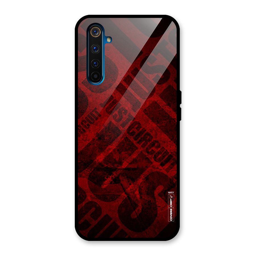Just Circuit Glass Back Case for Realme 6 Pro