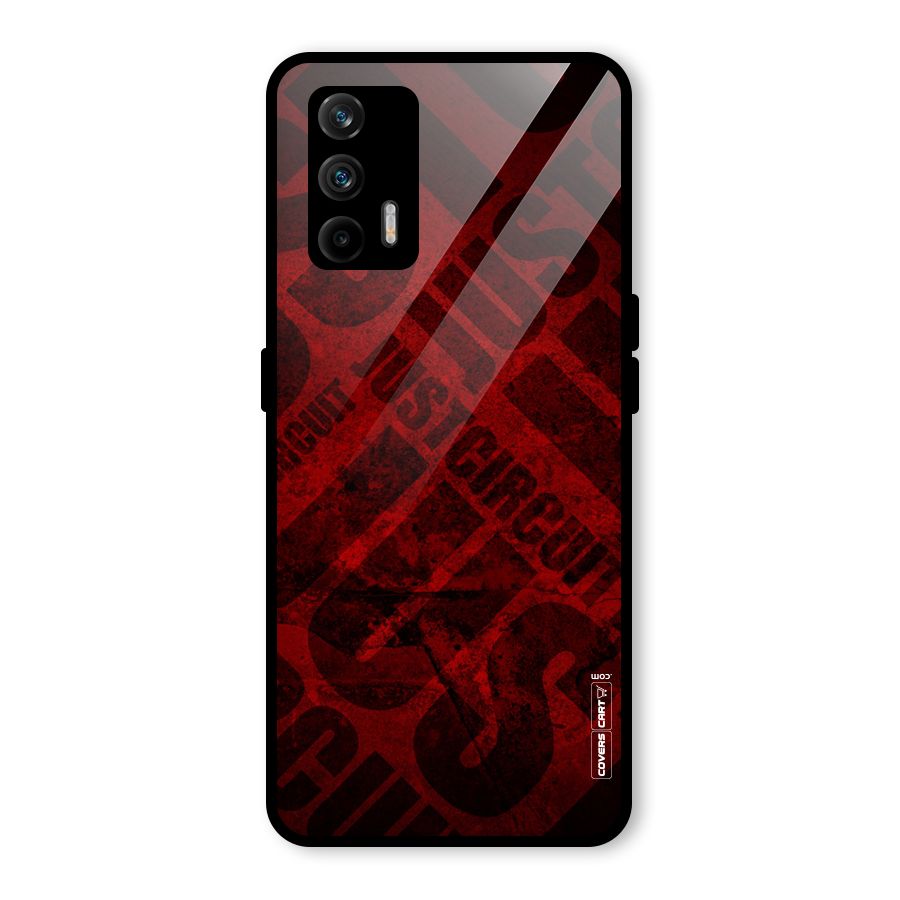 Just Circuit Glass Back Case for Realme GT 5G