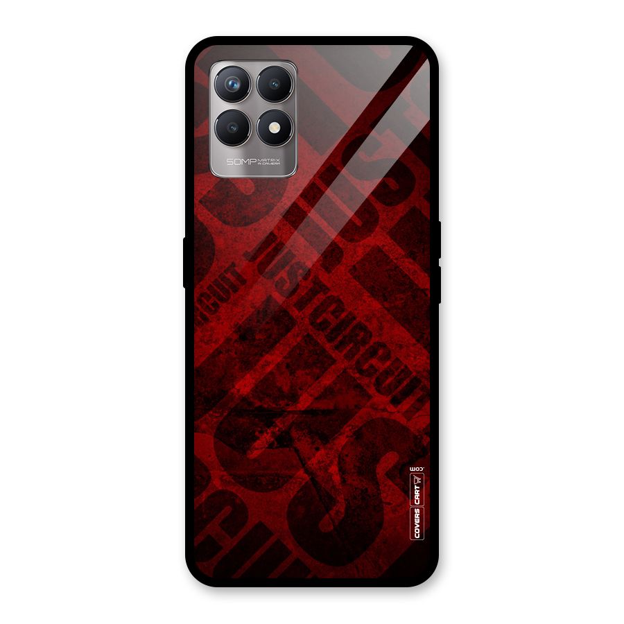 Just Circuit Glass Back Case for Realme Narzo 50