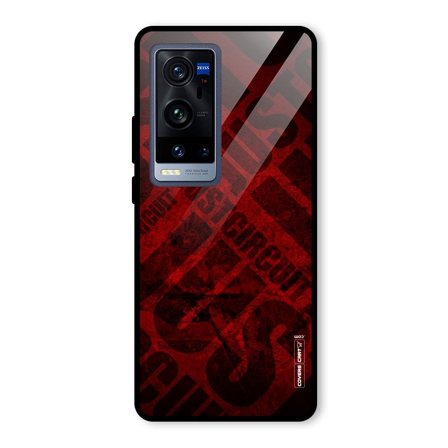 Just Circuit Glass Back Case for Vivo X60 Pro Plus