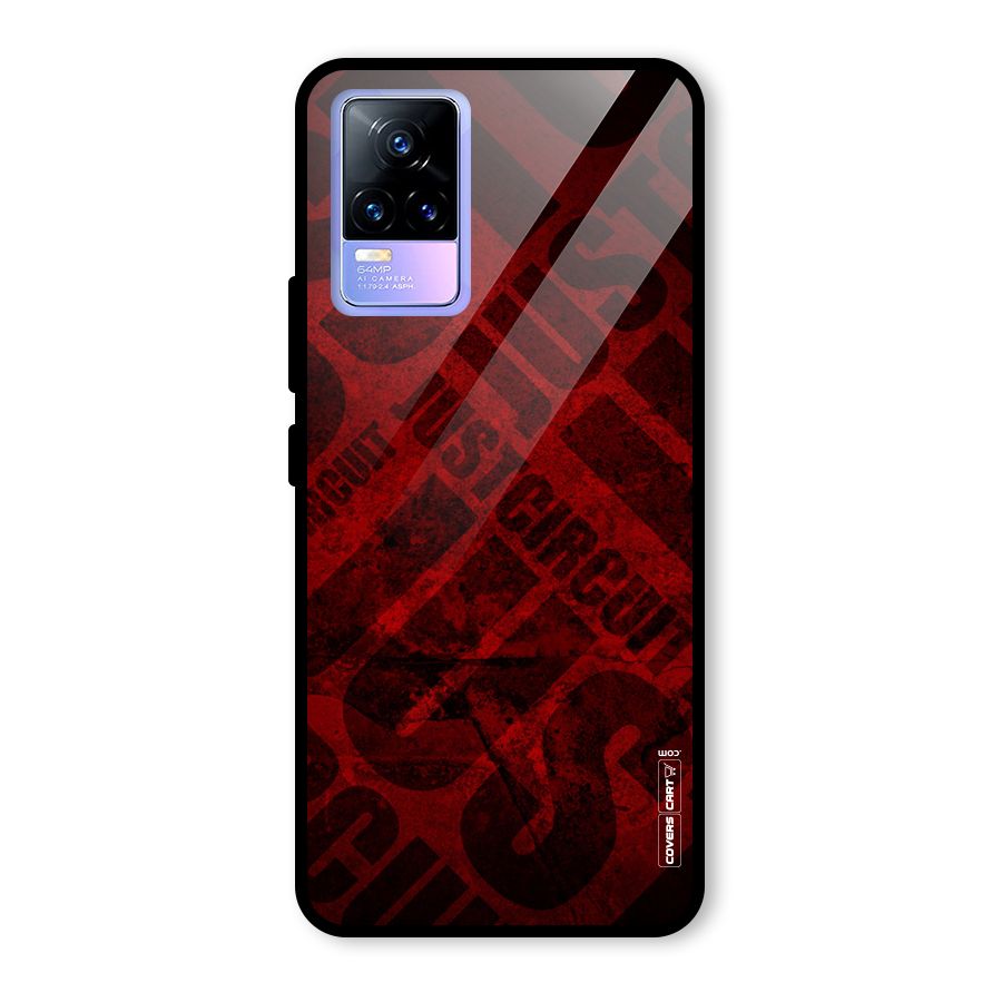 Just Circuit Glass Back Case for Vivo Y73