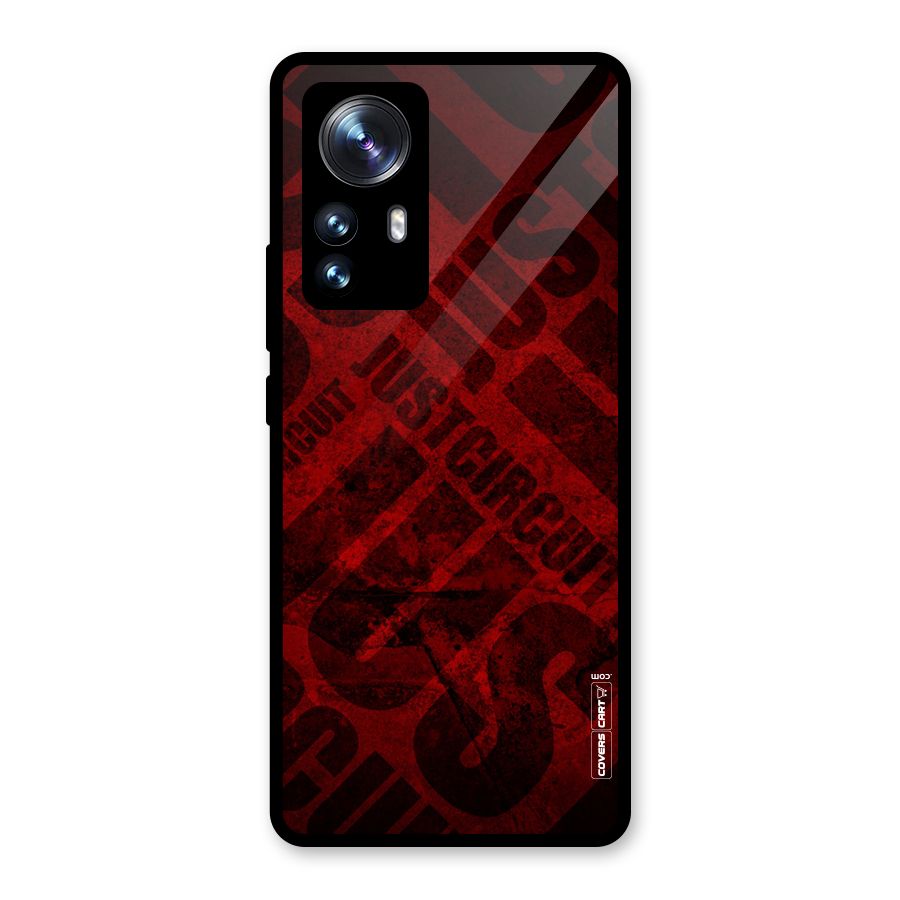 Just Circuit Glass Back Case for Xiaomi 12 Pro