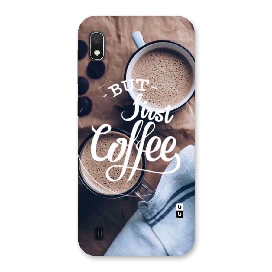 Just Coffee Back Case for Galaxy A10