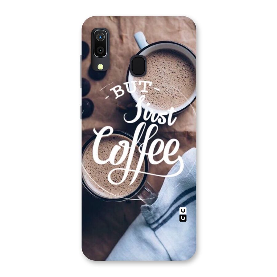 Just Coffee Back Case for Galaxy A30