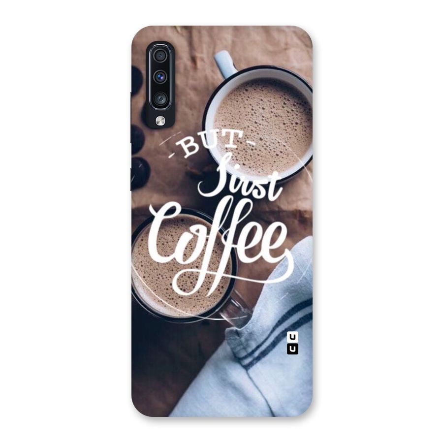 Just Coffee Back Case for Galaxy A70