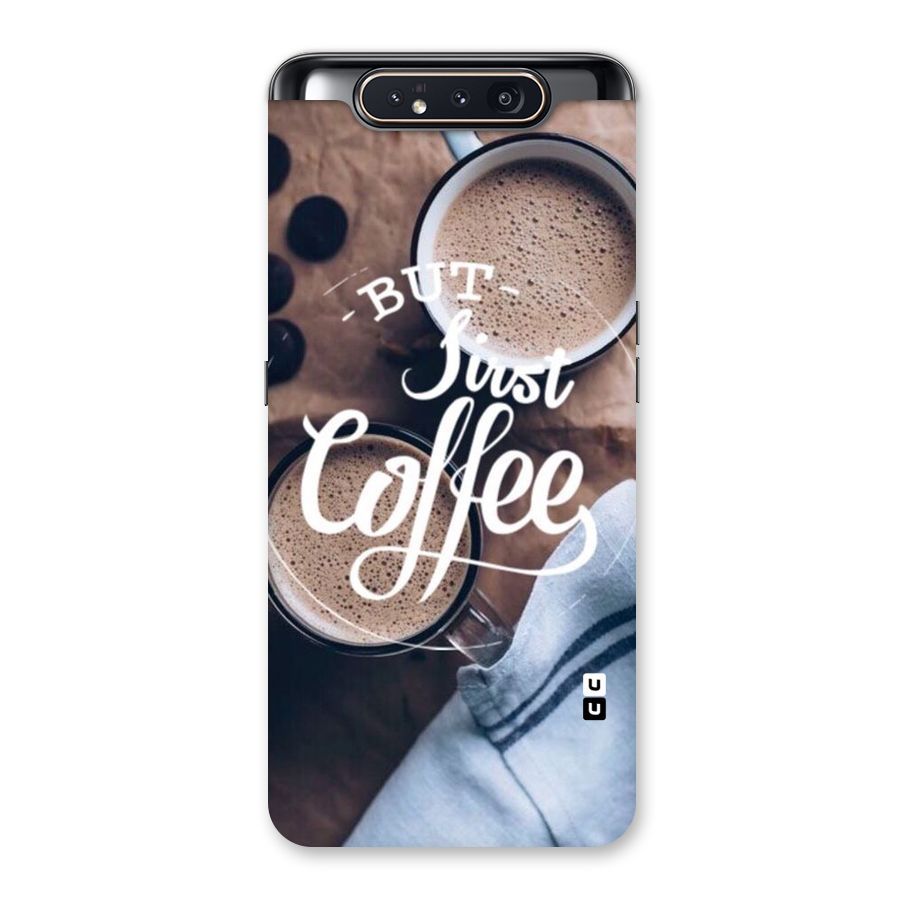 Just Coffee Back Case for Galaxy A80