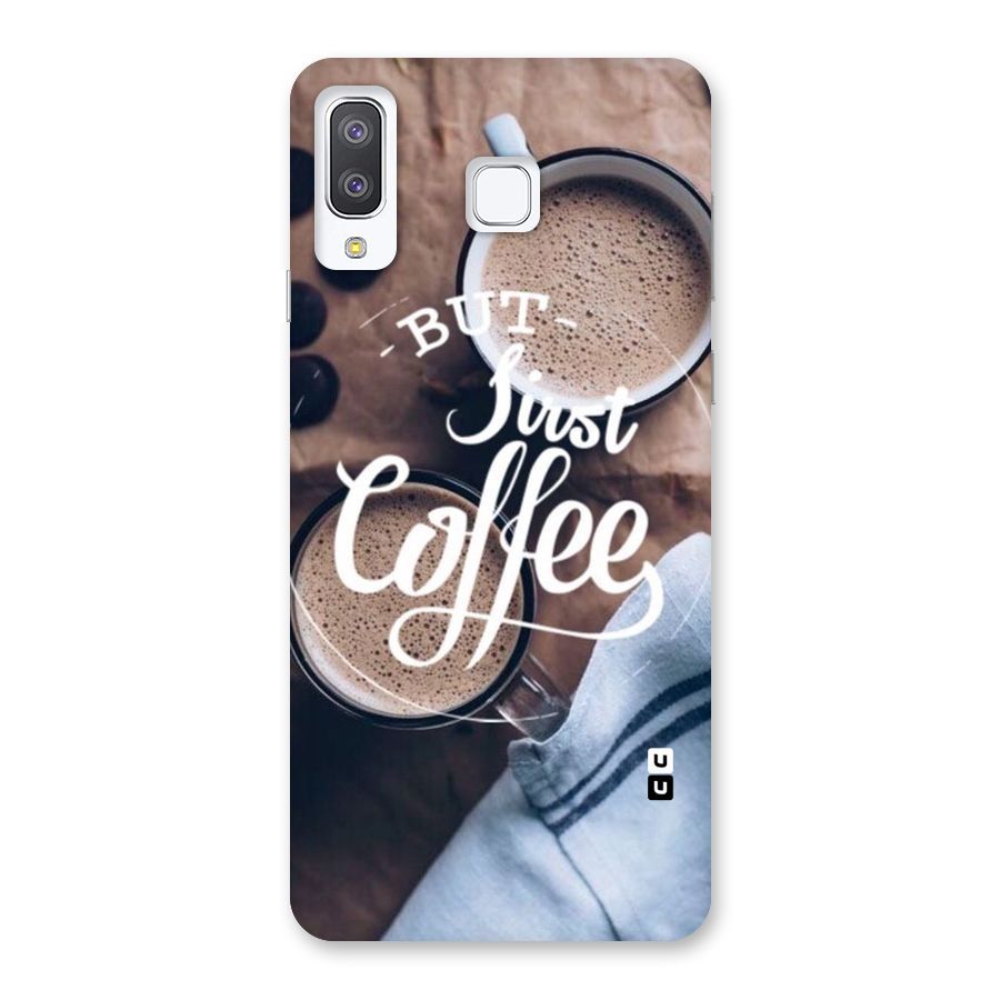 Just Coffee Back Case for Galaxy A8 Star