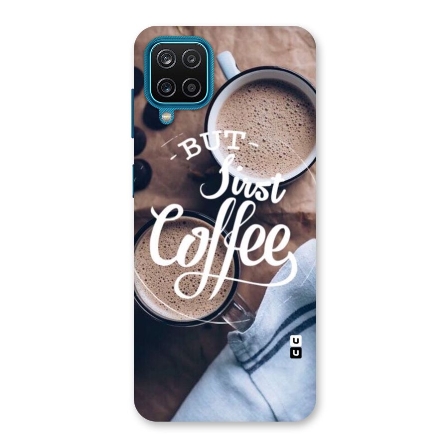 Just Coffee Back Case for Galaxy F12